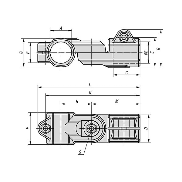 Tube Clamps Swivel Aluminum